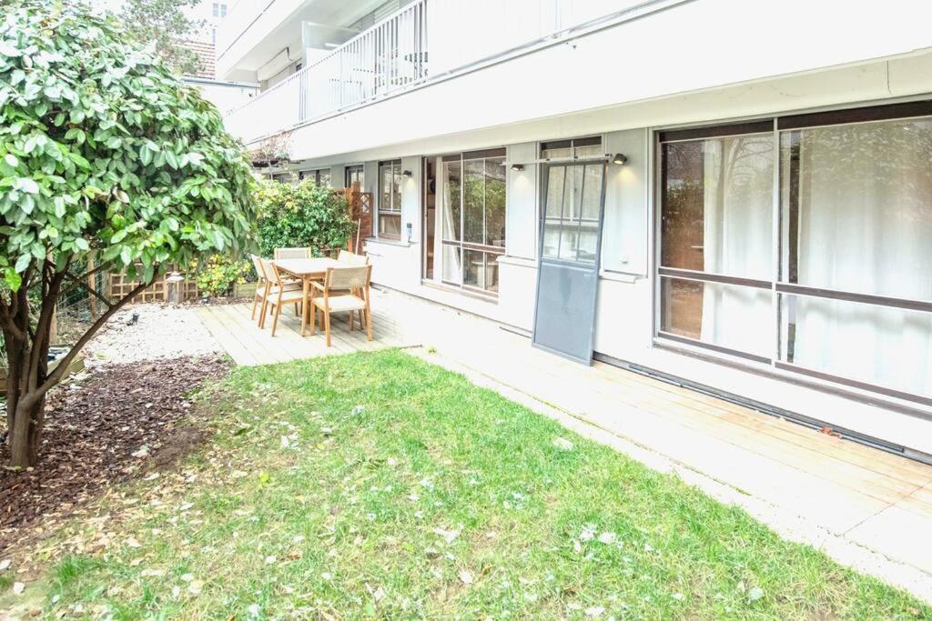 Appart With Garden - 15 Min From Eiffel Tower Boulogne-Billancourt Exterior foto